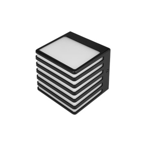 Aplica de exterior Cube-3, GX53, IP54, neagra, Masterled [3]- savelectro.ro
