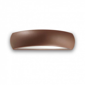 Corpuri de iluminat exterior, Aplica de exterior GIOVE AP1, sticla, maro, 1 bec, dulie E27, 163598, Ideal Lux - savelectro.ro