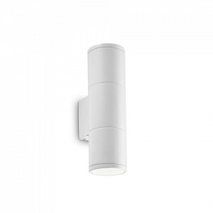 Aplica de exterior GUN AP2 SMALL, alb, 2 becuri, dulie GU10, 100388, Ideal Lux