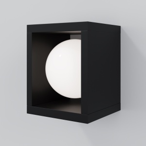 Corpuri de iluminat exterior, Aplica exterior Slate, 10W, lumina calda (3000K), IP65, grafit, Maytoni - savelectro.ro