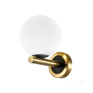 Aplica Kobi Globe, 1xG9, alb+auriu+negru , IP20 [1]- savelectro.ro