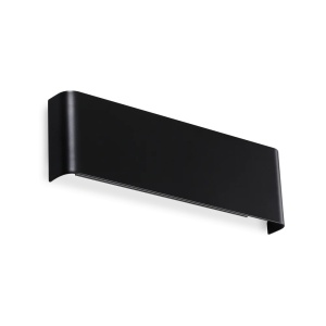 Aplica LED Delta D030 10W, 1150lm, lumina neutra (4000 K), IP20, neagra, Ideal Lux