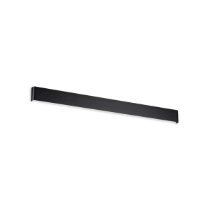 Aplica LED Delta D110 37W, 4550lm, lumina neutra (4000 K), IP20, neagra, Ideal Lux