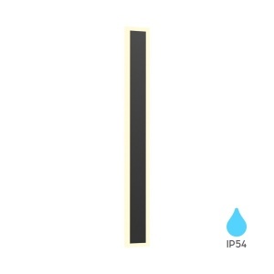 Aplice LED, Aplica LED exterior 18W, 1300lm, lumina calda (3000 K), IP54, neagra, Braytron  - savelectro.ro