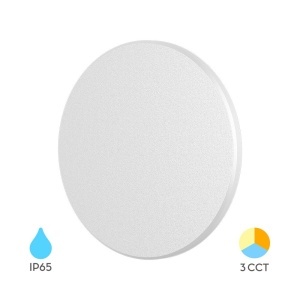 Aplice LED, Aplica LED exterior Palermo 10W, 950lm, lumina calda/neutra/rece, IP65, alba, Braytron - savelectro.ro