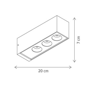 Aplica LED Hunter, 8W, lumina neutra (4000 K), neagra, Klausen [3]- savelectro.ro
