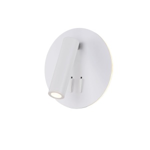 Aplica LED Ios C176-WL-01-6W-W, 9W, 600lm, lumina calda, IP20, alba, Maytoni [1]- savelectro.ro