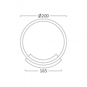 Aplica LED Nela BH07-03700, 12W, 1200 lm, lumina calda(3000 K), IP20 [4]- savelectro.ro