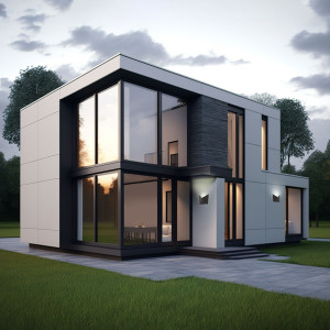 Aplica LED pentru exterior Letter, 7.5 W, 450 lm, lumina neutra (4000K), neagra, Klausen [2]- savelectro.ro