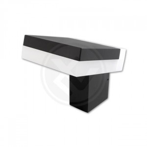 Aplica LED pentru exterior, neagra, 7.5W, 350lm, lumina neutra (4000K), IP54, Masterled [2]- savelectro.ro