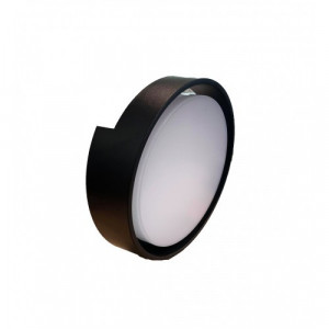 Aplica LED pentru exterior Ori VT-OR2025600, 12W, 840lm, lumina neutra, neagra, IP65, Vito [2]- savelectro.ro