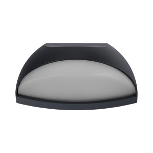 Aplica LED pentru exterior Pirus, 7W, 600lm, lumina calda (3000K), gri, Braytron [3]- savelectro.ro