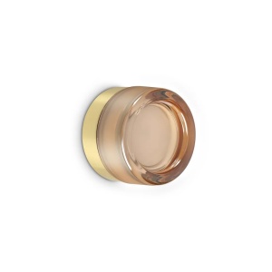 Aplice, Aplica Lolly 1xGX53, IP44, ambra, Ideal Lux - savelectro.ro