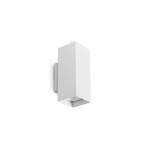 Aplice, Aplica Look patrata D60 H150, 2xGU10, IP20, alba, Ideal Lux - savelectro.ro