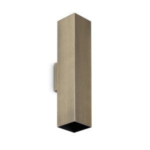 Aplice, Aplica Look patrata D60 H300, 2xGU10, IP20, brun, Ideal Lux - savelectro.ro
