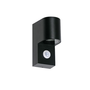 Aplice, Aplica Motion, 1xGU10, senzor de miscare, IP54, neagra, Klausen - savelectro.ro