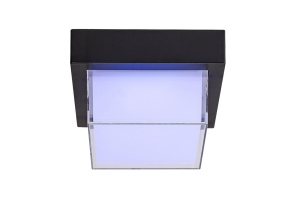 Aplica patrata exterior LED Durbe, 10W, RGB, lumina calda/neutra/rece, IP54, Rabalux [2]- savelectro.ro