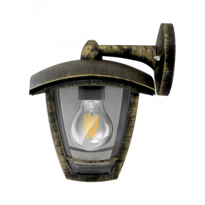 Aplica pentru exterior Berlin, 1 bec, dulie E27, bronz, Braytron [1]- savelectro.ro