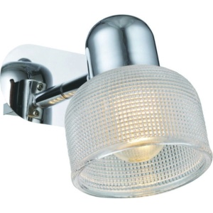 Klausen Stoc, Aplica Pot LY-1048, 1xE27, crom, design modern, IP20 - savelectro.ro