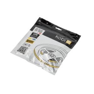 Banda led COB, lumina rece(6500K), 10W/m, 950lm/m, 320 leduri/m, 12V, IP65, Kobi [9]- savelectro.ro