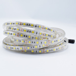 Banda led SMD 5050 V-TAC, lumina rece(6400K), 10.8W/m, 900lm/m, 60 leduri/m, 12V, IP65