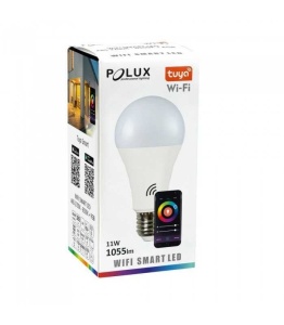 Bec LED 11W Smart Polux, E27, 1055 lm, lumina RGB+calda/neutra/rece, forma A65 [5]- savelectro.ro