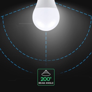 Bec LED E27 15W(100W), 1521 lm, lumina rece (6500K), cip CREE, garantie 6 ani, V-TAC [2]- savelectro.ro