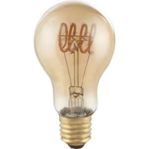 Becuri cu LED, Bec LED Edison 4.5W, E27, 200 lm, Globo, lumina calda (1800 K), dimabil, chihlimba, clasa energetica G - savelectro.ro