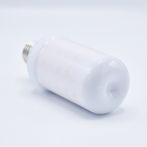 Bec LED efect flacara 5W (10W), E27, 150 lm, lumina calda (1300K), opal, Optonica