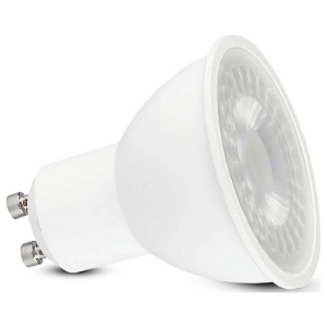 Becuri LED GU10, Bec LED GU10 7.5W, 110°, lumina rece(6500 K), cip CREE, plastic, V-TAC - savelectro.ro