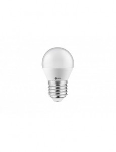 Bec LED sferic 8W(54W) GTV, E27, 720 lm, lumina calda (3000 K), clasa energetica F