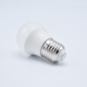 Bec led sferic 5.5W (40W), E27, G45, 470 lm, lumina rece (6400K), opal, V-TAC