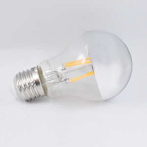 Bec LED Vintage filament 7W (53W),  800 lm, E27, lumina calda (2700K), argintiu, Optonica