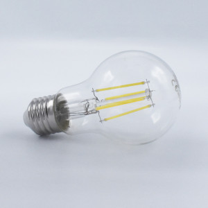 Bec Vintage LED 6W(42W), 630 lm, forma A60, transparent, lumina naturala (4000 K), A+, Optonica