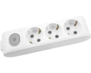 Prelungitoare Electrice, Bloc 3 prize + intrerupator X-tendia Panasonic, Alb - savelectro.ro