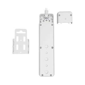 Bloc multipriza Braytron, 3 prize, cu intrerupator, protectie copii, alb [6]- savelectro.ro