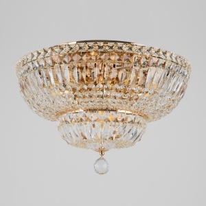 Candelabru Basfor DIA100-CL-12-G, 12xE14, auriu+transparent, IP20, Maytoni [1]- savelectro.ro