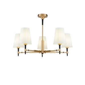 Candelabru Zaragoza H001CL-05BS, 5xE14, arama+alb, IP20, Maytoni [3]- savelectro.ro