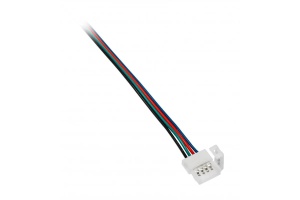 Banda LED, Conector banda led RGB cu 2 metri cablu - savelectro.ro