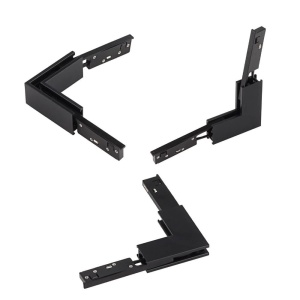 Conector de colt pentru sina magnetica M05, negru, Optonica [7]- savelectro.ro
