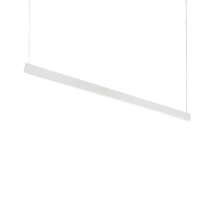 Lustre LED, Corp LED liniar suspendat Steel 35W, 2250lm, lumina calda (3000 K), IP20, alb, Ideal Lux - savelectro.ro