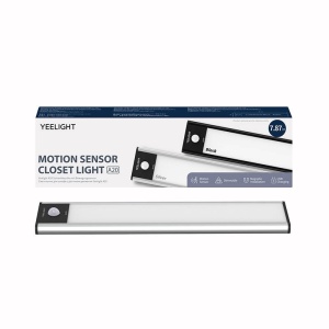 Corp led pentru dulap cu senzor de miscare si acumulator, 1.2 W, lumina calda(2700K), argintiu, Yeelight [1]- savelectro.ro