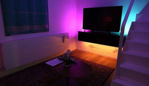 Kit Banda LED 5050, RGB, 5m, Interior, Control prin Telefon, Sincronizare pe Muzica, Timer, Control Vocal, Controller+Alimentare [3]- savelectro.ro