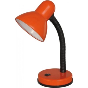 Lampi de birou si veioze, Lampa birou Harry KL2089, 1xE27, portocaliu + negru, metal + plastic, stil modern, Klausen - savelectro.ro