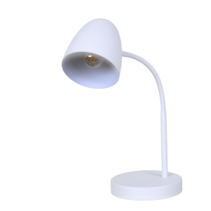 Lampa de birou Jason, 1xE14, flexo, IP20, alba, Globo Lighting