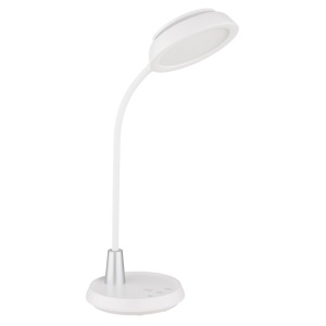 Lampa de birou LED Kirk 12W, flexibila, lumina calda/neutra/rece, 650 lm, dimabila, alba mat, Globo Lighting [2]- savelectro.ro