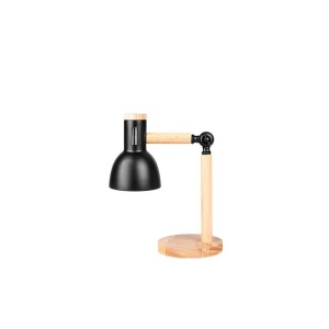 Lampa de birou Woody, 1xE27, metal+lemn, Masterled [3]- savelectro.ro