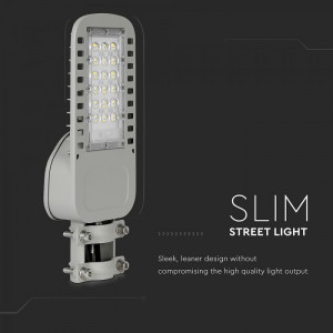Lampa stradala 30W V-TAC, Samsung LED, 4050 lm, lumina rece(6500K), IP65 [10]- savelectro.ro