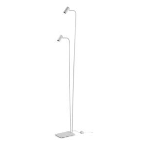 Lampadare, Lampadar Ginger 2xGU10, IP20, alb, Ideal Lux - savelectro.ro