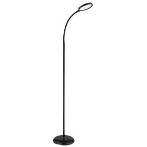 Lampadare, Lampadar LED Kalderon 8W, reglabil, lumina calda/rece, 640 lm, dimabil, negru mat, Globo Lighting - savelectro.ro